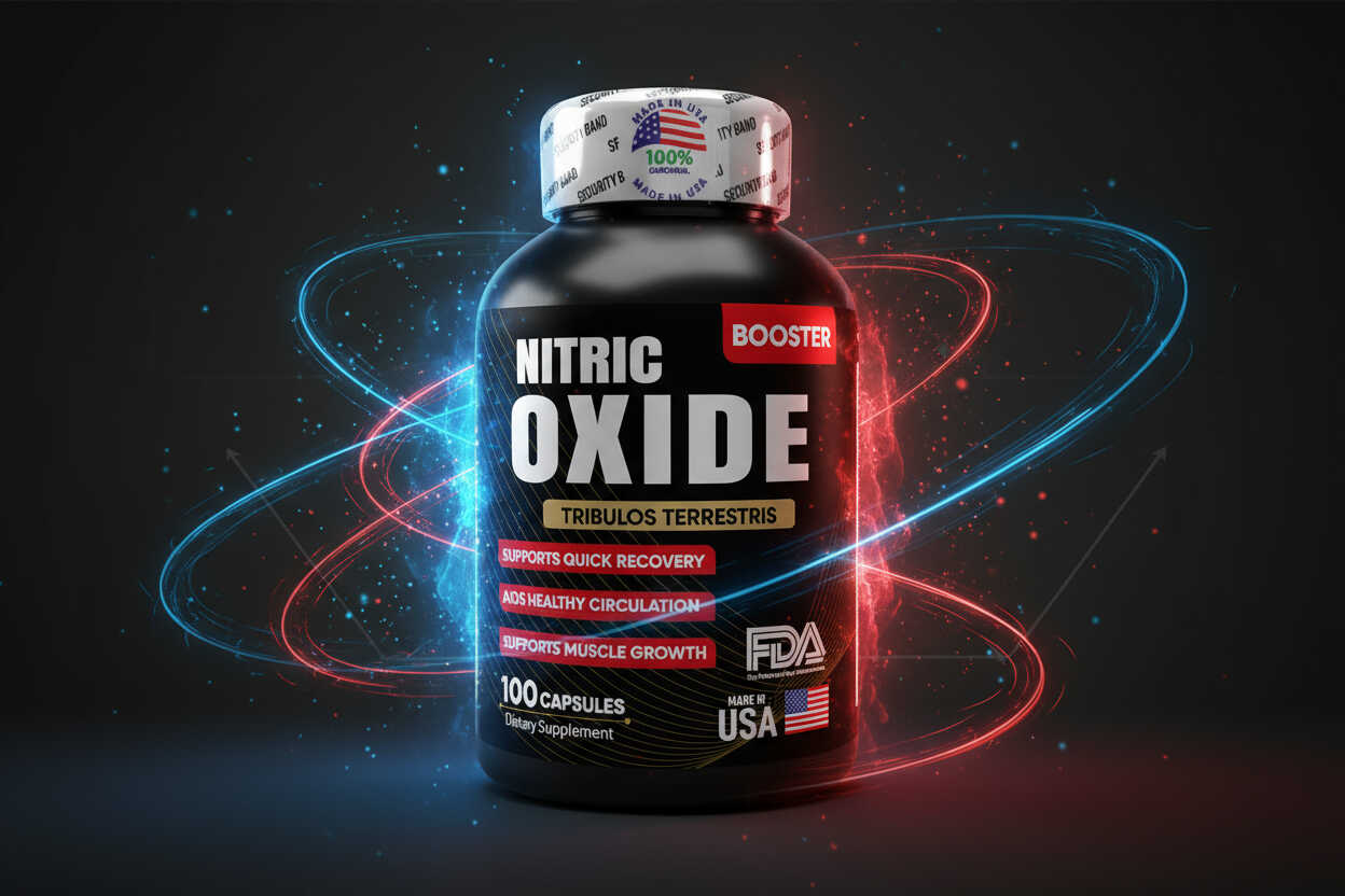 Nitric Oxide Booster 100 Caps | Energía y Potencia Masculina