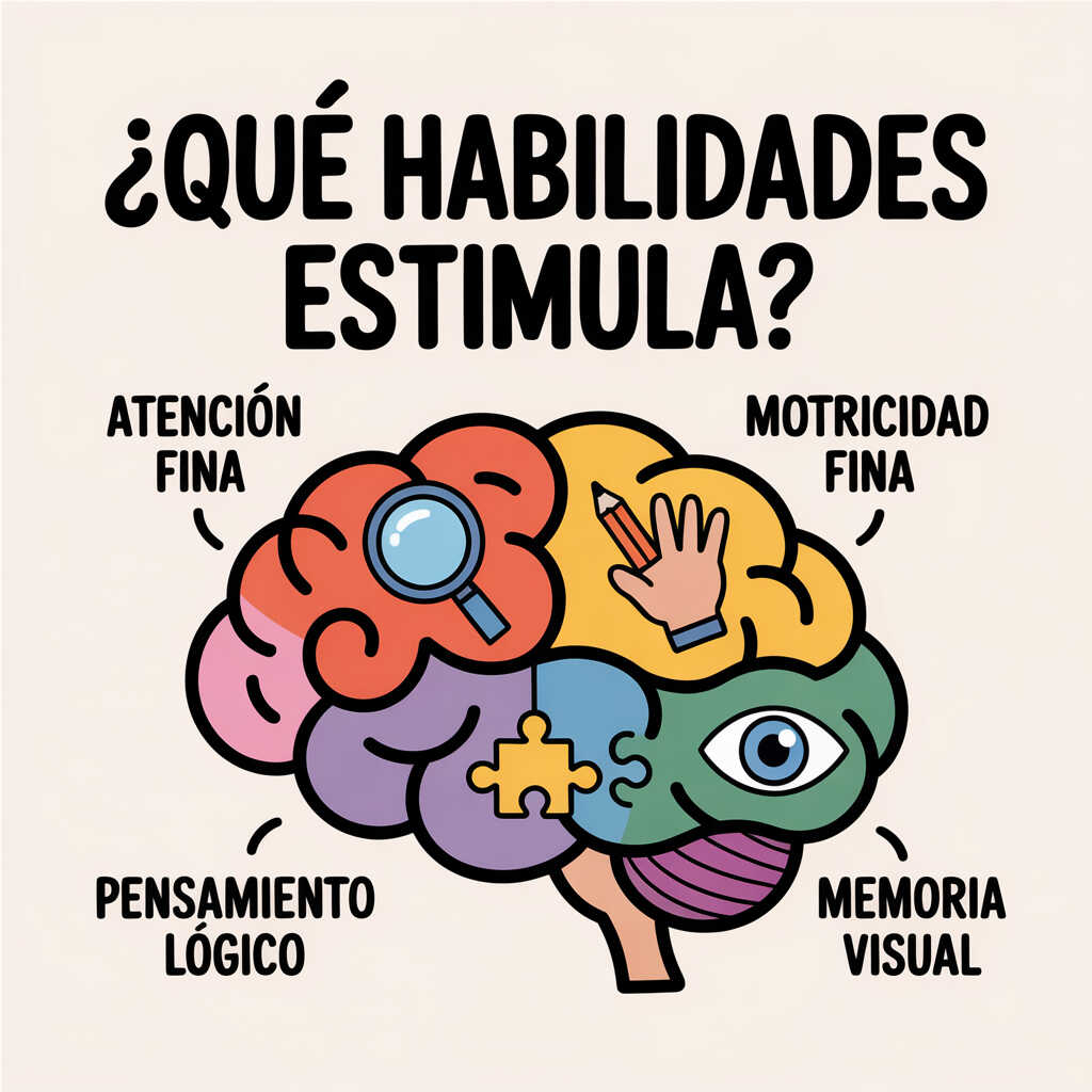 NeuroKids® – Set de Cuadernos Mágicos para Estimulación Cognitiva (4 en 1)