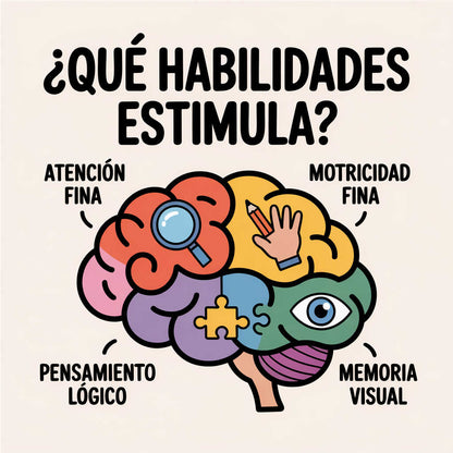NeuroKids® – Set de Cuadernos Mágicos para Estimulación Cognitiva (4 en 1)